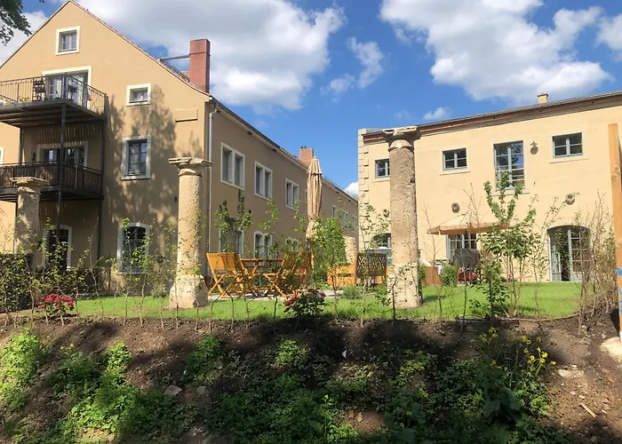 Ferienwohnung Hortensie Rittergut Schloss Zehista Gutshaus