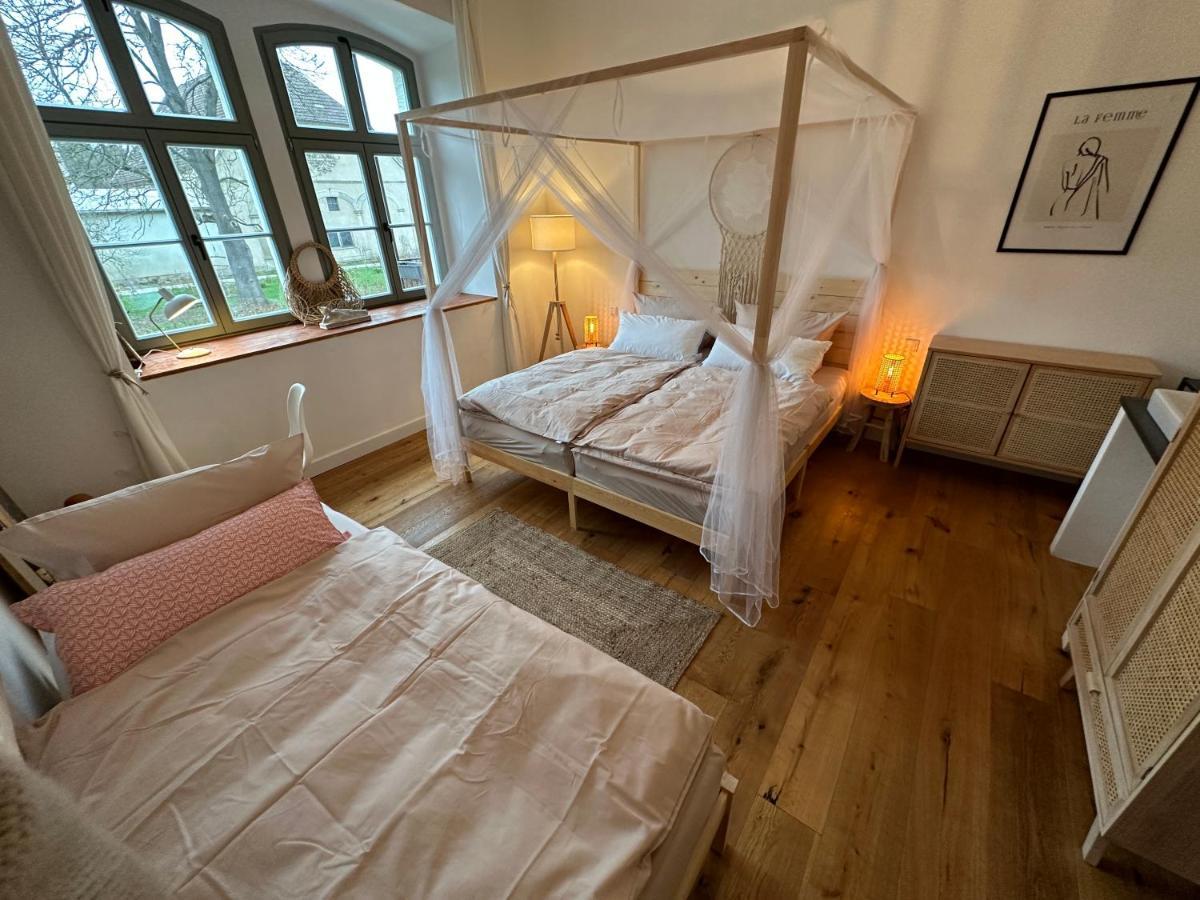 Apartment Hortensie Rittergut Schloss Zehista Gutshaus *